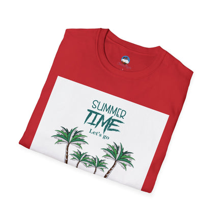 Summer Time in Haiti Sweatshirt Tropical Palm & Surf Van Graphic Caribbean Vibes Pullover Beach Life Travel & Vacation Vibes T-Shirt
