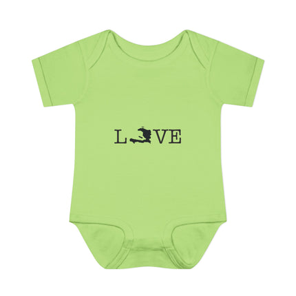 Island of Love Haitian Pride Baby Bodysuit Infant Heritage Series Premium Unisex Onesie, Cute Baby Clothes