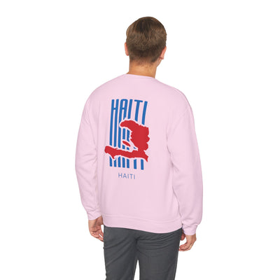 Haiti Heritage Crewneck Bold Identity Sweatshirt Haitian Pride Series | Unisex Premium, Cozy Sweatshirt for Haiti Fans