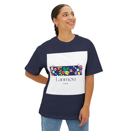 Lanmou “No Bad Days” Sweatshirt Haitian Floral Art Graphic Creole Love Pullover Island Vibes & Cultural Unisex Oversized T-Shirt