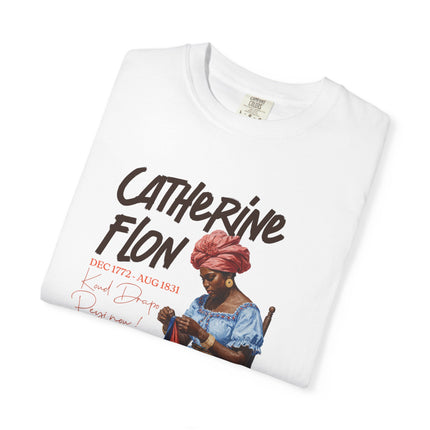 Catherine Flon Sewn in Freedom Oversize Tee Haitian Heritage Series Unisex Heavyweight Cotton T-Shirt