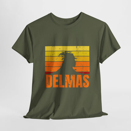 Delmas District Tribute T-Shirt Celebrating the Heartbeat of Haitian Urban Life Premium Ethically Made Tee Unisex Cotton Comfort Fit - CreoleSizzle