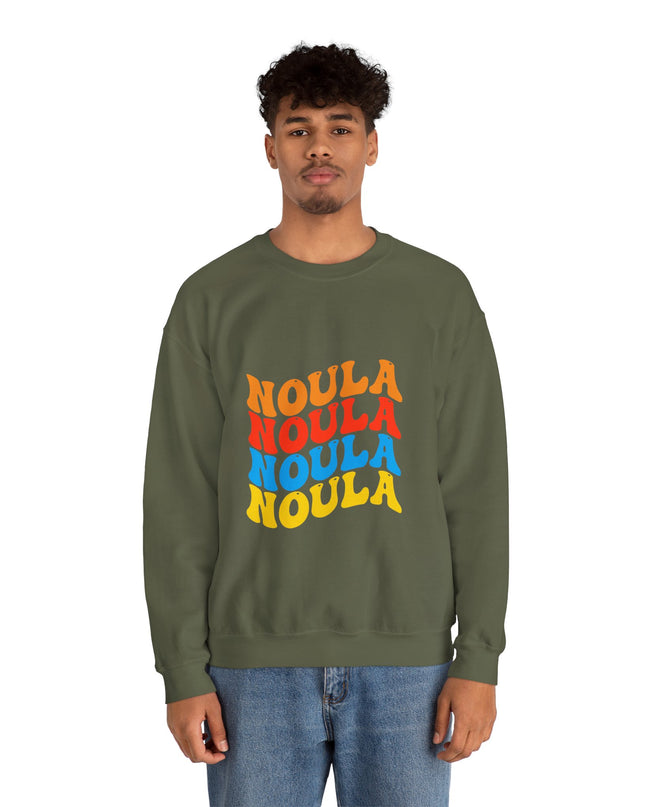Haitian Pride Crewneck Sweatshirt Nou La Design Premium Ethically Made Apparel Chill with Haitian Cultural Flair - CreoleSizzle