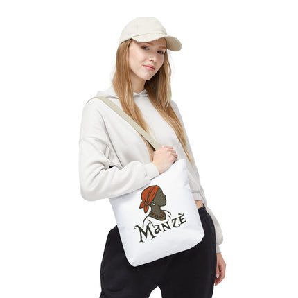 Manzè Limited Edition Heritage Tote Empowering Haitian Women Design - CreoleSizzle