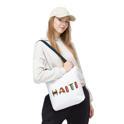 Haiti Art Limited Edition Heritage Tote Bag African Roots Design - CreoleSizzle