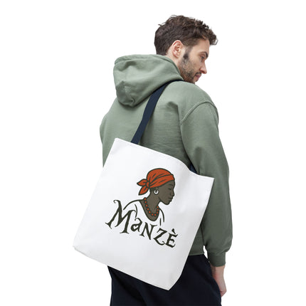 Manzè Limited Edition Heritage Tote Empowering Haitian Women Design - CreoleSizzle