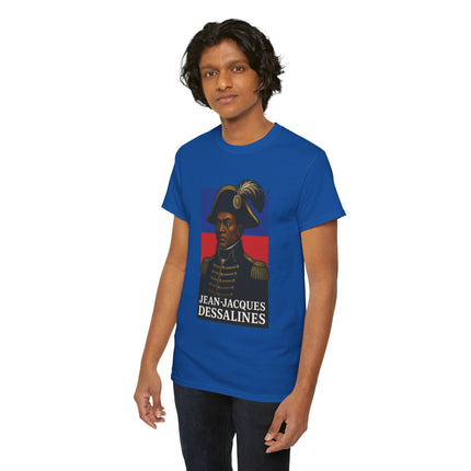Jean-Jacques Dessalines – Revolutionary Legacy Sweatshirt | Limited Edition | Unisex Heavy Cotton Tee - CreoleSizzle