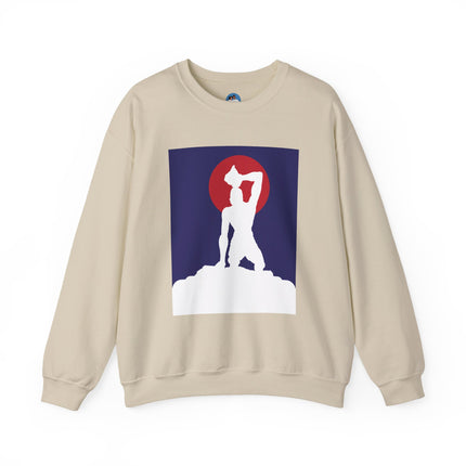 Neg Mawon Rising Haitian Freedom Silhouette Sweatshirt Ancestral Strength Series  Inspirational Unisex Crewneck Sweatshirt