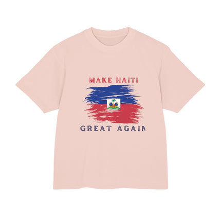 Make Haiti Great Again T-Shirt – Haitian Pride | Bold Statement Apparel Durable and Stylish Unisex Urban Heavy Tee - CreoleSizzle