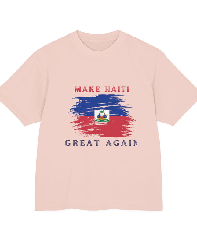Make Haiti Great Again T-Shirt – Haitian Pride | Bold Statement Apparel Durable and Stylish Unisex Urban Heavy Tee - CreoleSizzle