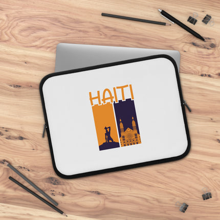 Ayiti Soulscape Neg Marron Cathedral Heritage Laptop Sleeve Faith Freedom Collection - CreoleSizzle