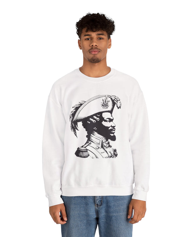 The Strategist’s Profile – Revolutionary Legacy Sweatshirt | Haitian Freedom Series | Unisex Premium Crewneck