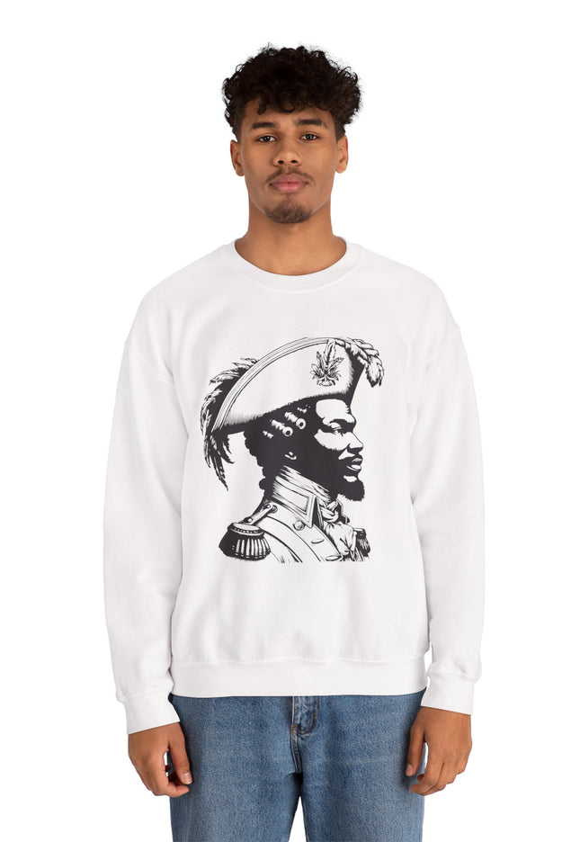 The Strategist’s Profile – Revolutionary Legacy Sweatshirt | Haitian Freedom Series | Unisex Premium Crewneck
