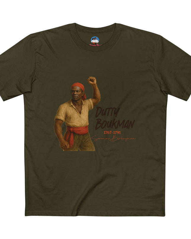 Dutty Boukman Revolution Sweatshirt | Voodoo Warrior Graphic, Unisex Bold Heritage Streetwear, Dutty Boukman Graphic Tee