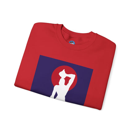 Neg Mawon Rising Haitian Freedom Silhouette Sweatshirt Ancestral Strength Series  Inspirational Unisex Crewneck Sweatshirt