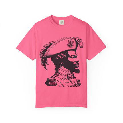 The Visionary’s Profile Haitian Revolutionary Genius T-Shirt Unisex Garment-Dyed Tee Cultural Heritage Series