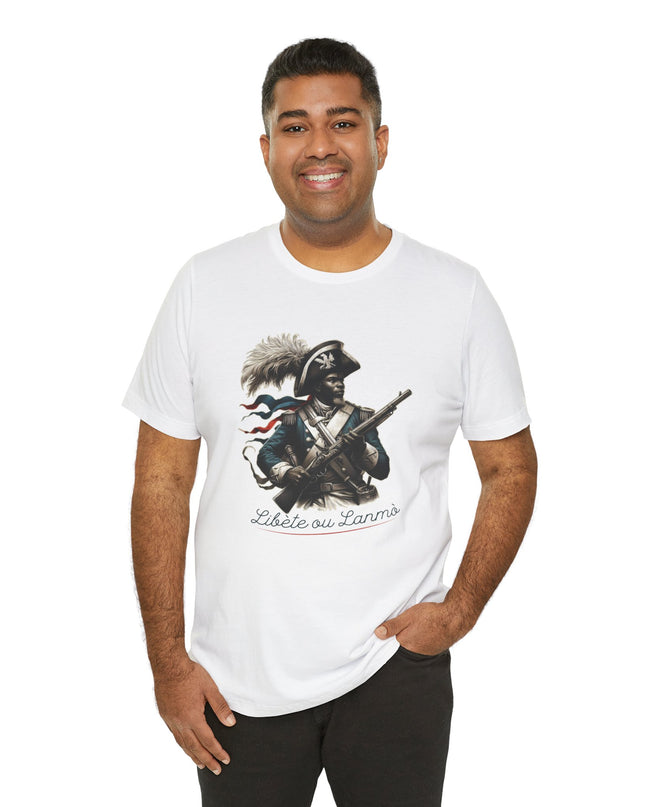 Liberté ou La Mort – Revolutionary Heritage Sweatshirt | Haitian Pride Apparel, Unisex Jersey Short Sleeve Tee