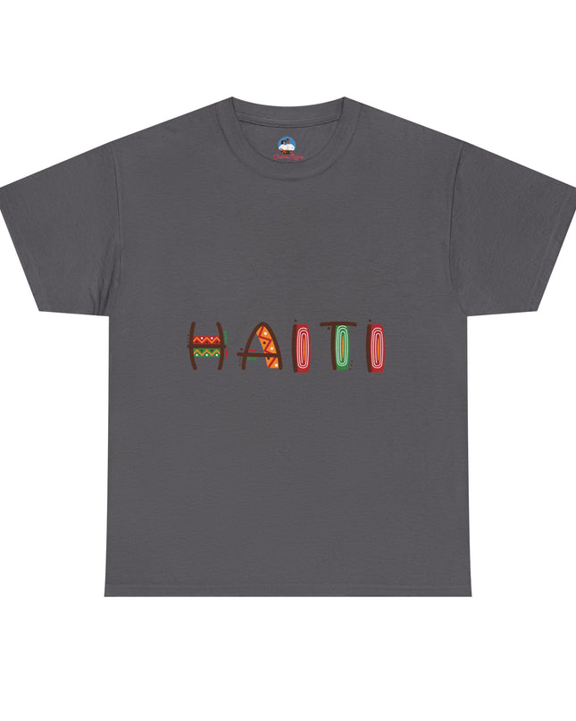 Haiti in Color – Premium Heritage Tee | Cultural Pride Shirt, Ethnic Streetwear Unisex Heavy Cotton Tee
