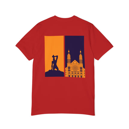 The Dual Heritage Tee Haitian Identity Reimagined USA-Made Premium Unisex T-Shirt