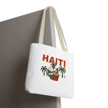 Haiti’s Heartbeat Limited Edition Heritage Tote Agricultural Roots Design - CreoleSizzle