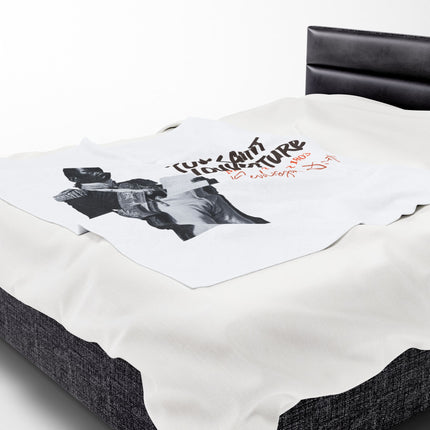 Toussaint Louverture Haitian Revolutionary Icon Premium Plush Blanket The Strategist of Freedom - CreoleSizzle