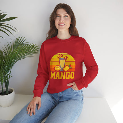 Premium Mango Inspired Sweatshirt Ethically Made for Unmatched Comfort and Style Unisex Heavy Blend™ Crewneck Sweatshirt - CreoleSizzle