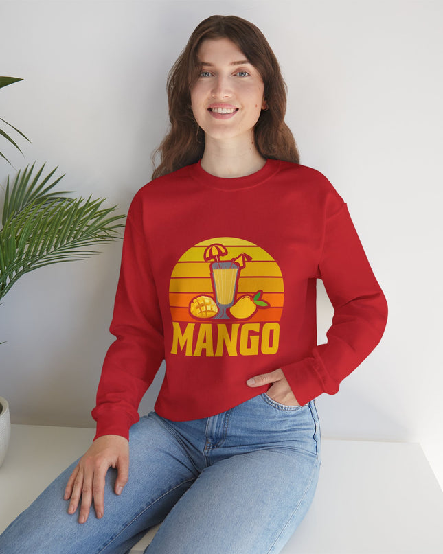 Premium Mango Inspired Sweatshirt Ethically Made for Unmatched Comfort and Style Unisex Heavy Blend™ Crewneck Sweatshirt - CreoleSizzle