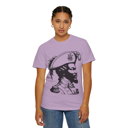 The Visionary’s Profile Haitian Revolutionary Genius T-Shirt Unisex Garment-Dyed Tee Cultural Heritage Series