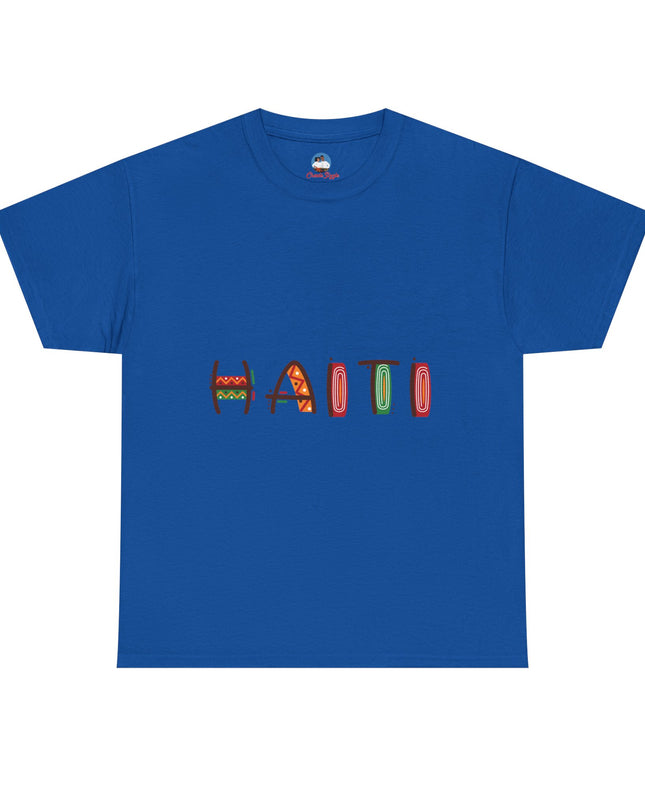 Haiti in Color – Premium Heritage Tee | Cultural Pride Shirt, Ethnic Streetwear Unisex Heavy Cotton Tee