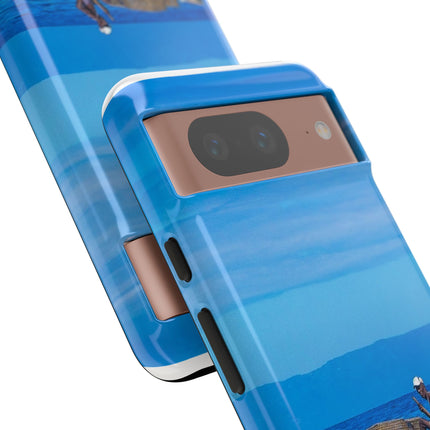 Haitian Fisherman Phone Case – Coastal Art Design – Durable, Stylish Caribbean Inspired Case - CreoleSizzle