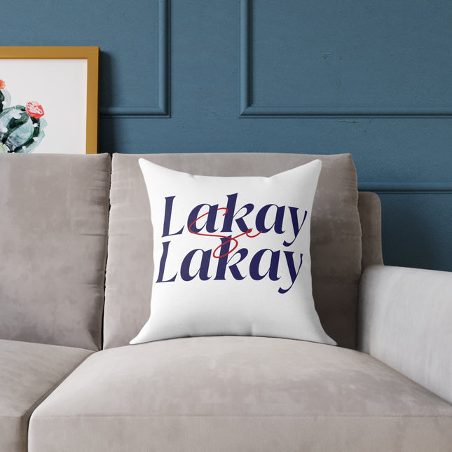 Lakay Se Lakay Luxury Minimalist Pillow Haitian Home Pride Design Creole Cultural Typography - CreoleSizzle