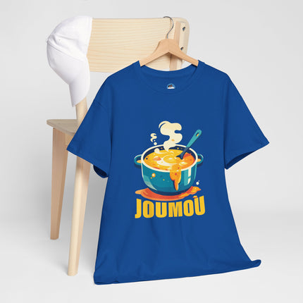 Premium Joumou T-Shirt Celebrating Haitian Heritage and Freedom Unisex Heavy Cotton Tee - CreoleSizzle