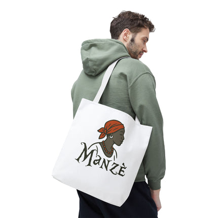 Manzè Limited Edition Heritage Tote Empowering Haitian Women Design - CreoleSizzle