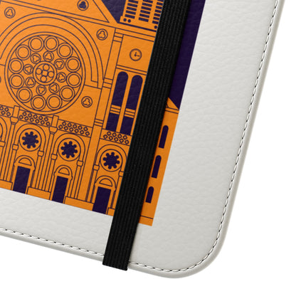 Ayiti Soulscape Marron And Cathedral Mirrored Flip Case for iPhone Edition Symbol of Dual Heritage