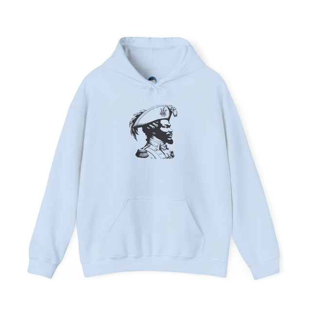 The Visionary’s Resolve Haitian Revolutionary Hoodie Heritage Collection Unisex Heavy Blend™ Bold Graphic Hoodie