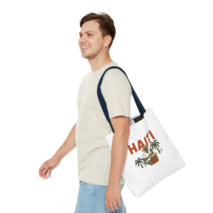 Haiti’s Heartbeat Limited Edition Heritage Tote Agricultural Roots Design - CreoleSizzle