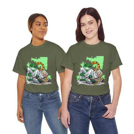 A bold island inspired graphic for anyone training their spirit, protecting their peace, and keeping a little mischief in the fight.