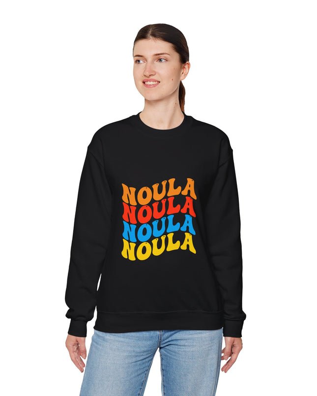 Haitian Pride Crewneck Sweatshirt Nou La Design Premium Ethically Made Apparel Chill with Haitian Cultural Flair - CreoleSizzle