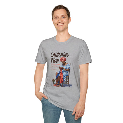 The Seamstress of Freedom Catherine Flon Legacy T-Shirt Haitian Heritage Series Crewneck Unisex Softstyle T-Shirt