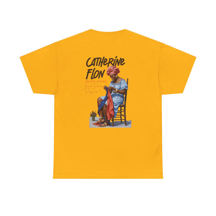 Catherine Flon Legacy in Stitches Tee Haitian Freedom Series Unisex Heavy Cotton T-Shirt