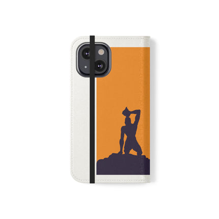Ayiti Soulscape Marron And Cathedral Mirrored Flip Case for iPhone Edition Symbol of Dual Heritage