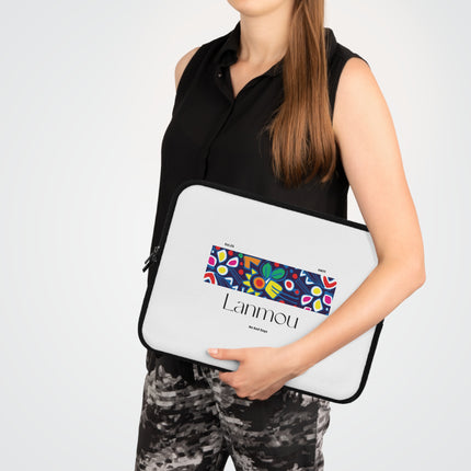 Lanmou Limited Edition Haitian Love Pattern Laptop Sleeve Creole Heritage Collection - CreoleSizzle