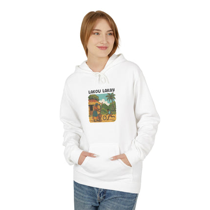 Lakou Memories Unisex Heritage Hoodie Limited Artist Edition Creole Roots Apparel Relaxed Fit Sweatshirt