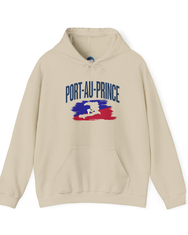 Port-Au-Prince Hoodie – Haitian Capital Tribute Unisex Sweatshirt – Cultural Pride - CreoleSizzle