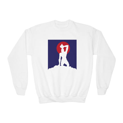 The Rising Sun Neg Mawon Youth Sweatshirt Haitian Resistance Series Youth Premium Crewneck