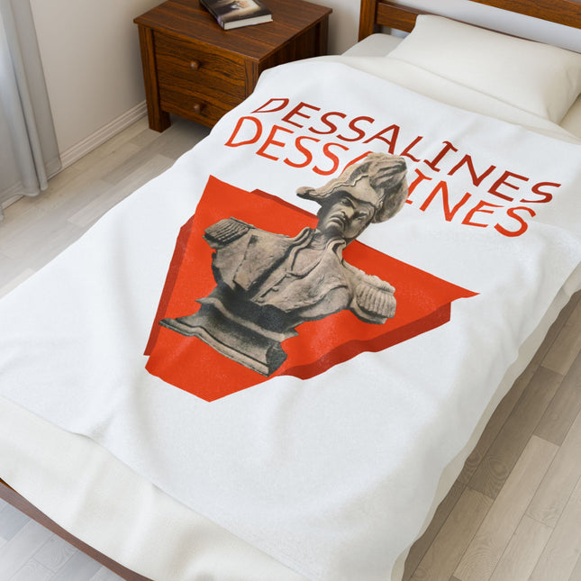 Dessalines Declaration Blanket Revolutionary Haitian Leader Throw - CreoleSizzle