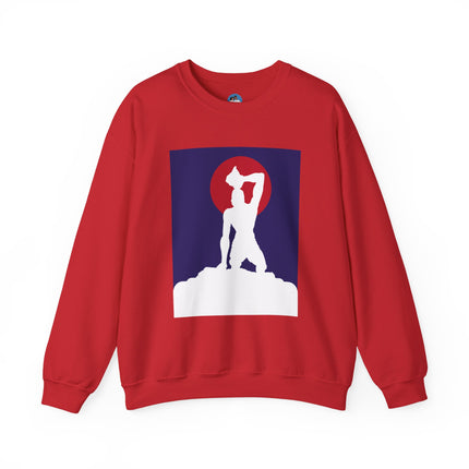 Neg Mawon Rising Haitian Freedom Silhouette Sweatshirt Ancestral Strength Series  Inspirational Unisex Crewneck Sweatshirt