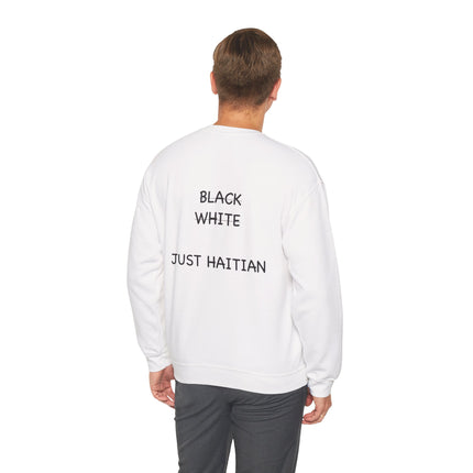 Unity Beyond Shades Haitian Identity Crewneck Cultural Empowerment Series Unisex Heavy Blend Sweatshirt