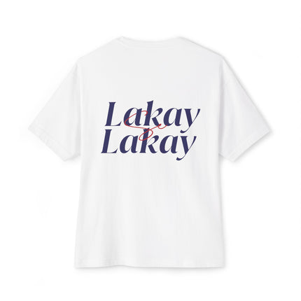 Lakay se Lakay Heritage Oversized Tee Haitian Roots Collection Unisex Streetwear, Everyday Wear, Trendy Apparel Haitian Street Vibes Graphic on Back