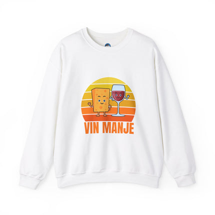 Vin Manje Unisex Sweatshirt Celebrate Haitian Culture with Comfort and Style Culture with Comfort and Style - CreoleSizzle